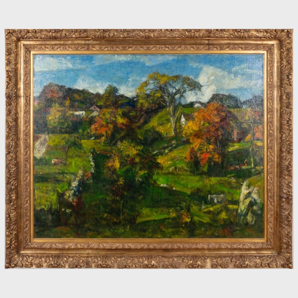 Charles Harold Davis comparable auction result: charles harold davis 1856 1933 autumn in connecticut