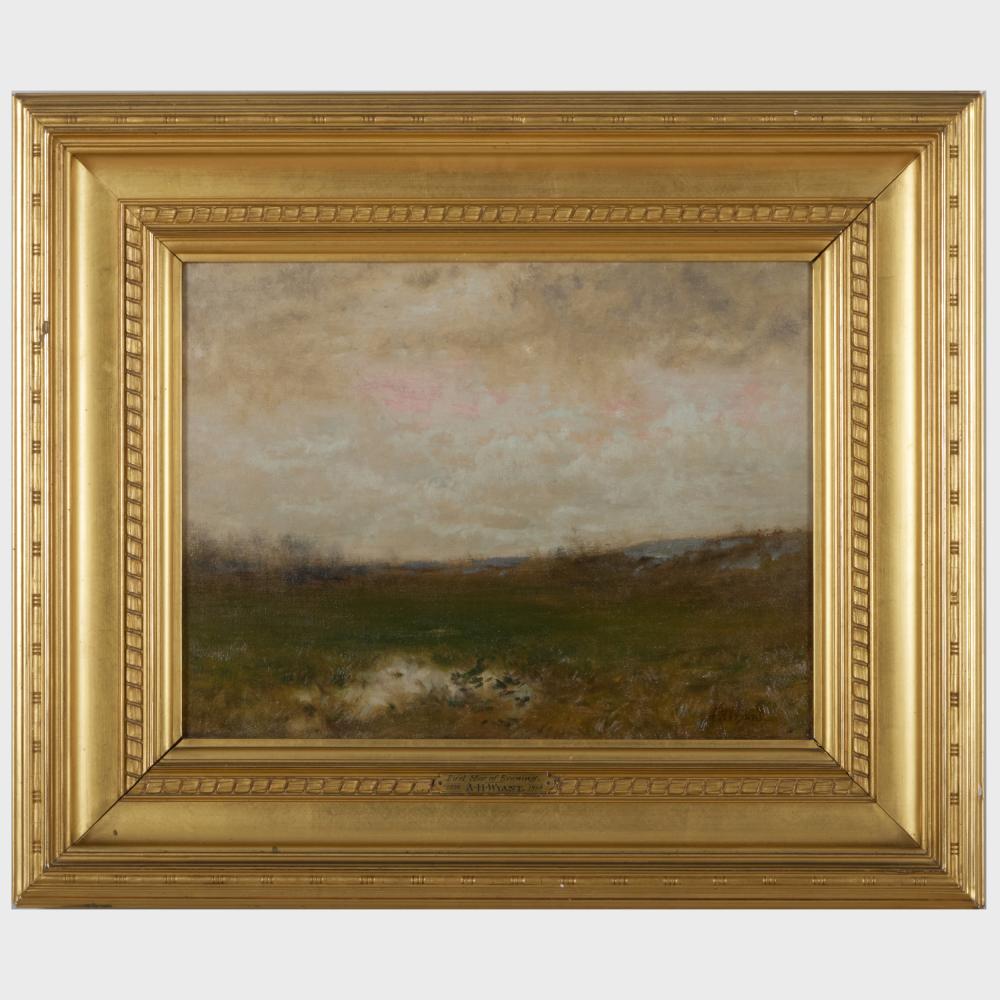 alexander h wyant 1836 1892 first star of evening · STAIR · 2024-10-24 Alexander H. Wyant comparable auction result: alexander h wyant 1836 1892 first star of evening