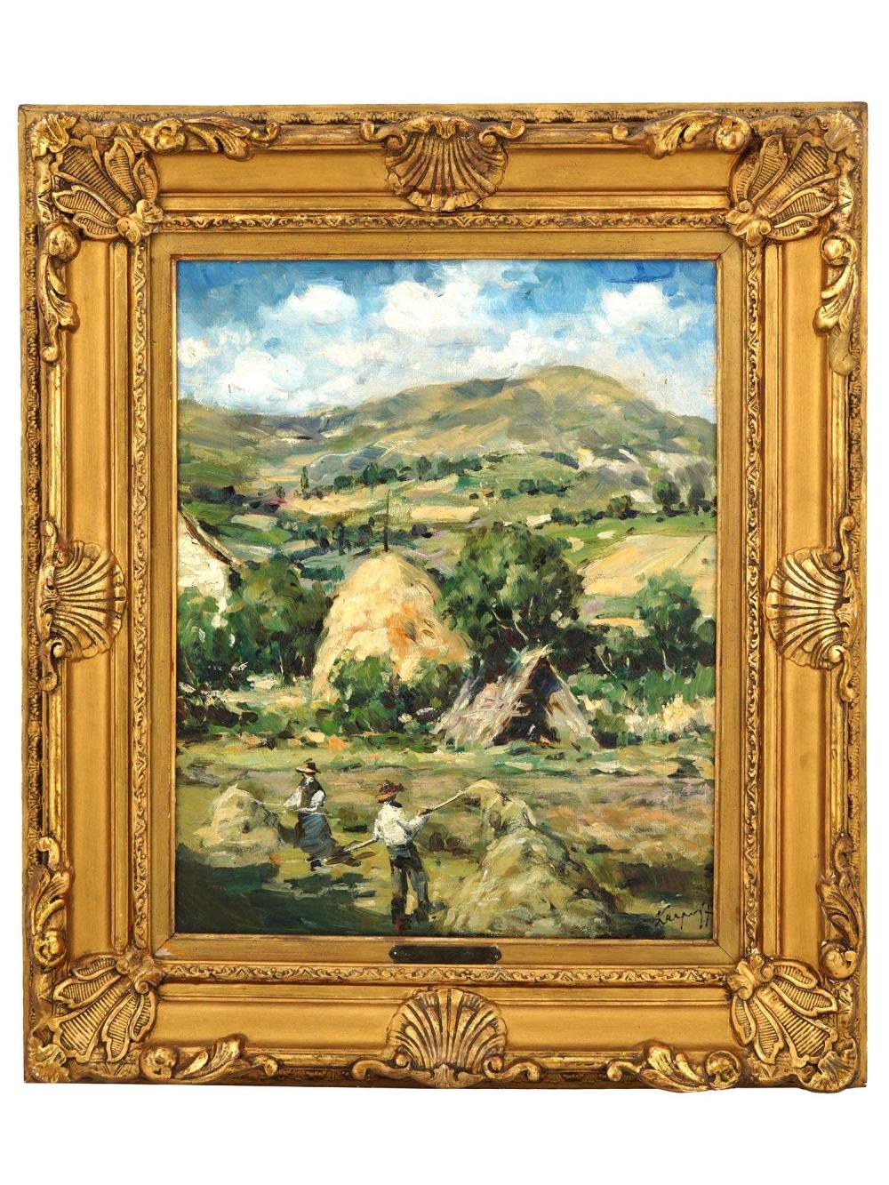russian landscape oil painting by ivan karpoff · Antique Arena Inc · 2024-10-27 Ivan Karpoff comparable auction result: russian landscape oil painting by ivan karpoff