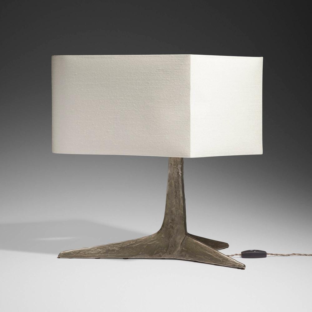 Felix Agostini comparable auction result: felix agostini table lamp