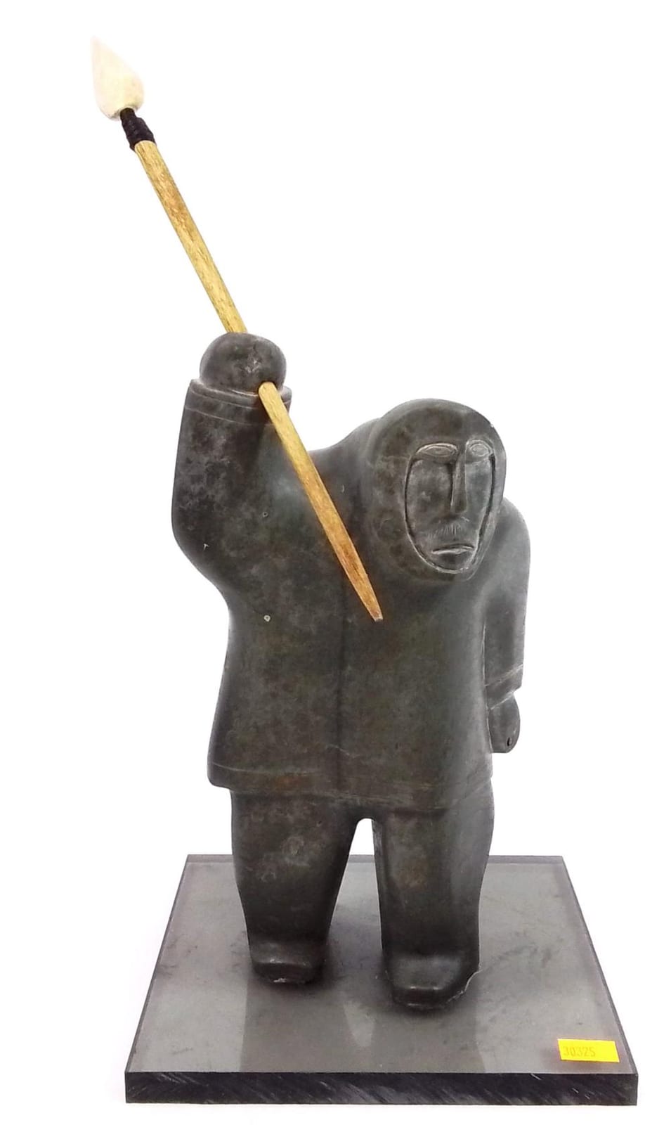 Davidee Kavik comparable auction result: davidee kavik hunter inuit stone sculpture