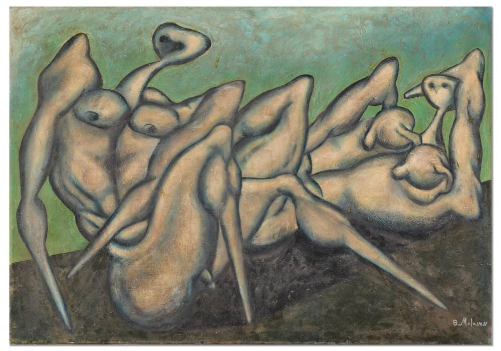 bahman mohasses 1931 rasht 2010 rome untitled oil on canvas 33 5 8 x · Christie's · 2024-10-31 Bahman Mohasses comparable auction result: bahman mohasses 1931 rasht 2010 rome untitled oil on canvas 33 5 8 x