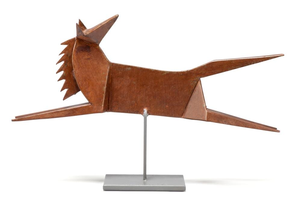 Hussein Madi comparable auction result: hussein madi 1938 chebaa 2024 beirut untitled bronze 11 x 16 x 4i