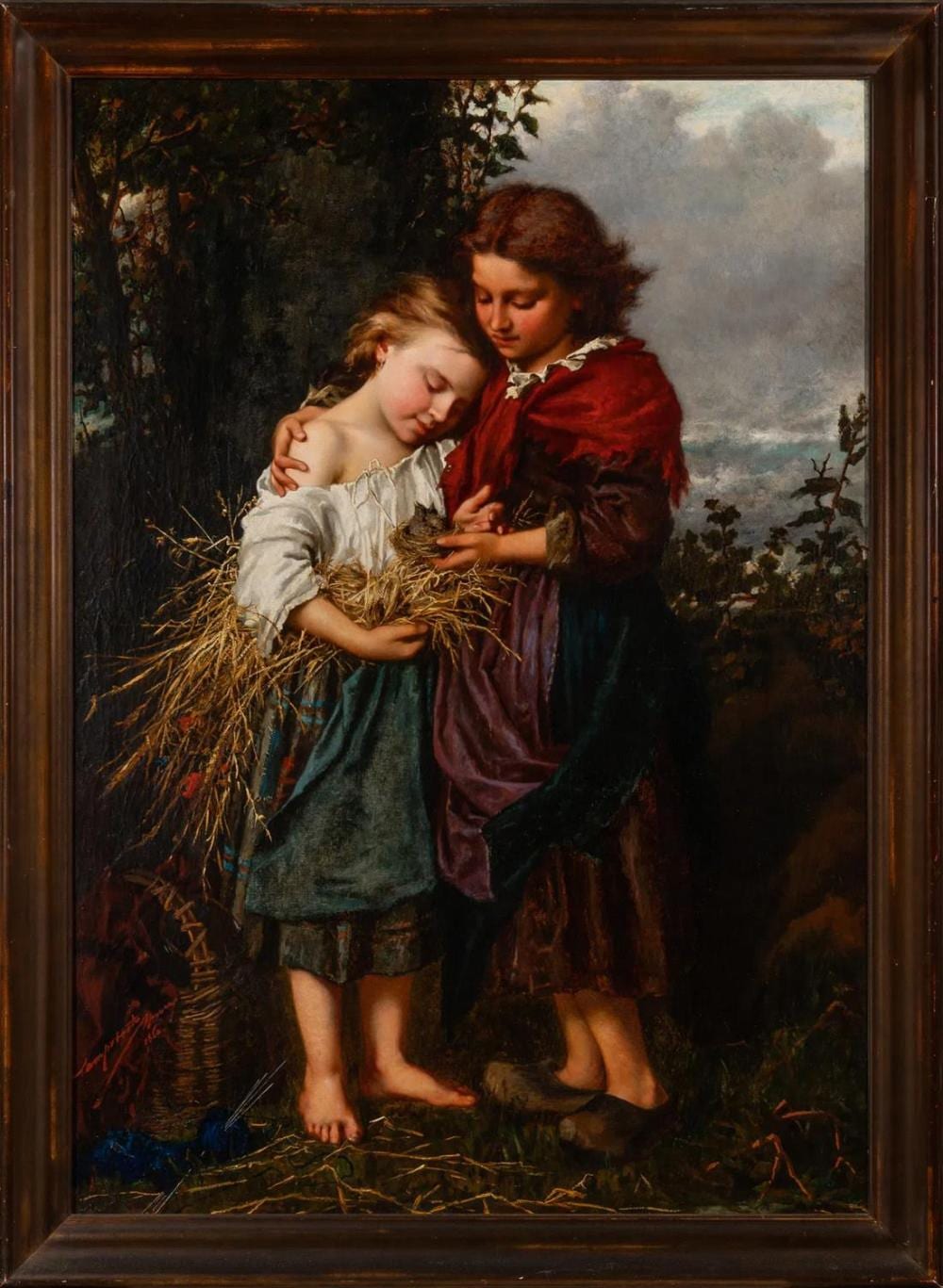 Henry Campotosto comparable auction result: henry campotosto belgian 1833 1910 the bird s nest oil on canvas signed and dated campotosto henry 1860 canvas 55 75 h x 41