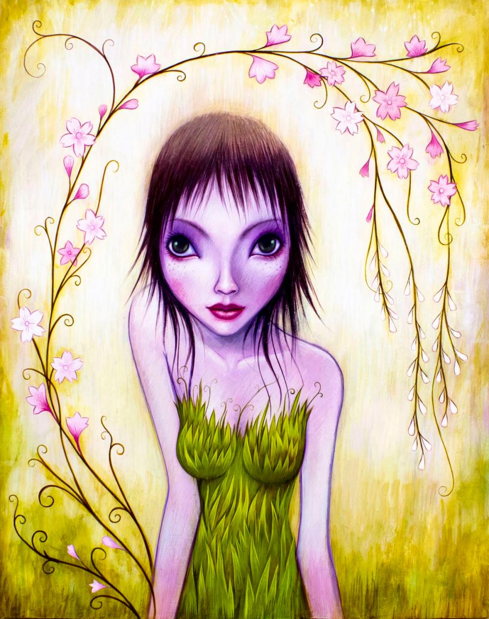Jeremiah Ketner comparable auction result: jeremiah ketner oh il b 1974 acrylic painting