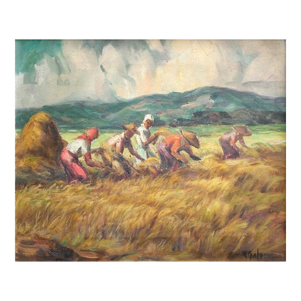 miguel galvez 1912 1989 · Leon Gallery · 2024-10-26 Miguel Galvez comparable auction result: miguel galvez 1912 1989