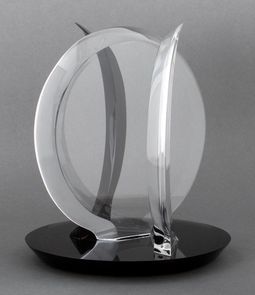 Hivo Van Teal Moon Form Lucite Sculpture sold by Auctions at Showplace, lot 69 — auction record photograph