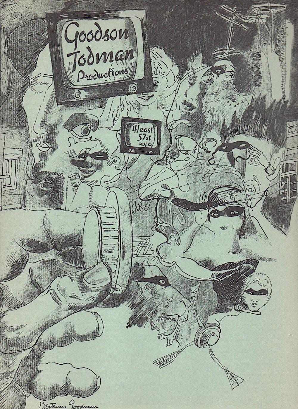 Bertram Goodman comparable auction result: bertram goodman 1904 1988 lithograph 1957