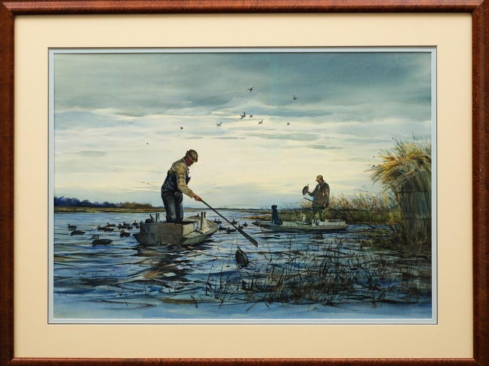 Milton C Weiler comparable auction result: milt weiler 1910 1974 watercolor