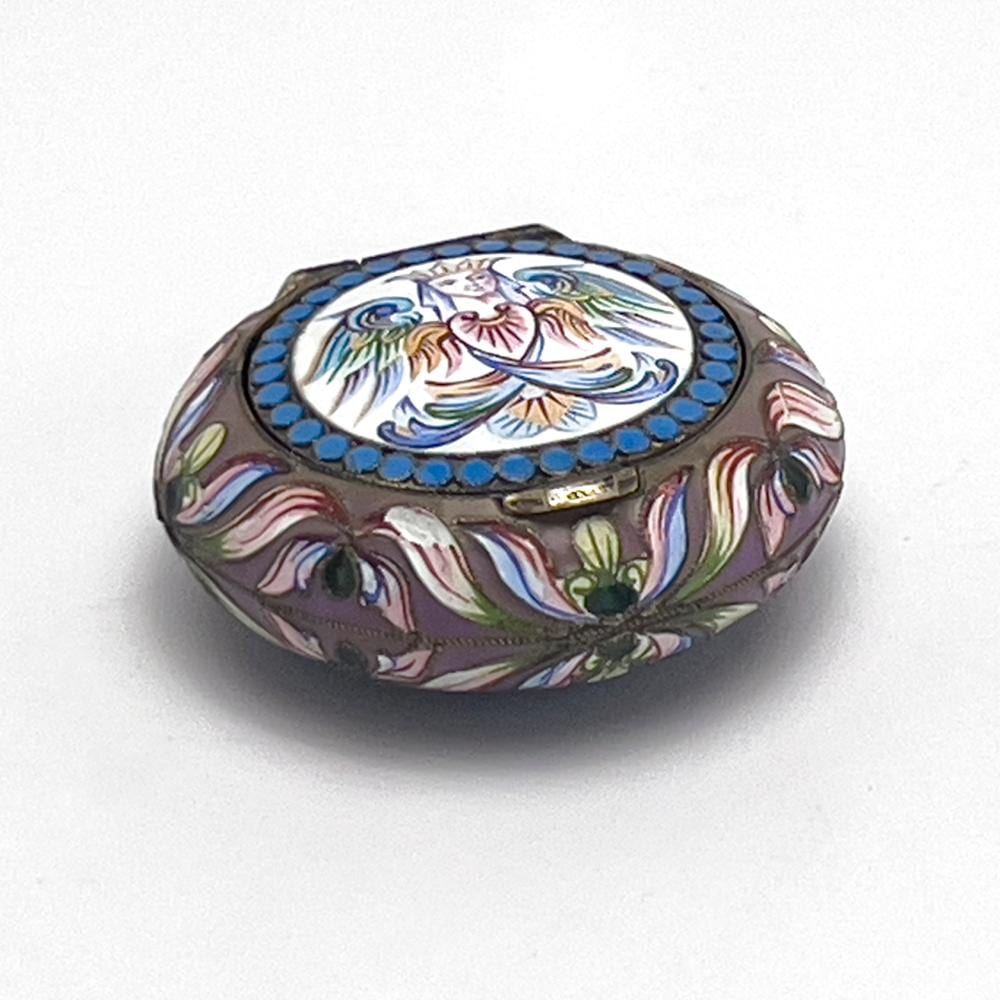 Gustav Klingert comparable auction result: gustav klingert phoenix painted snuff box