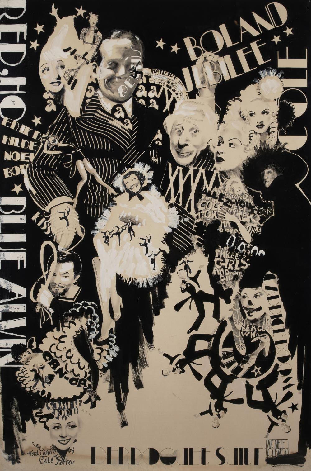 michaele vollbracht 1947 2018 untitled homage to cole porter 60 x 40 1 4 in 152 4 x 102 2 cm · Bonhams · 2024-10-24 michael Vollbracht comparable auction result: michaele vollbracht 1947 2018 untitled homage to cole porter 60 x 40 1 4 in 152 4 x 102 2 cm