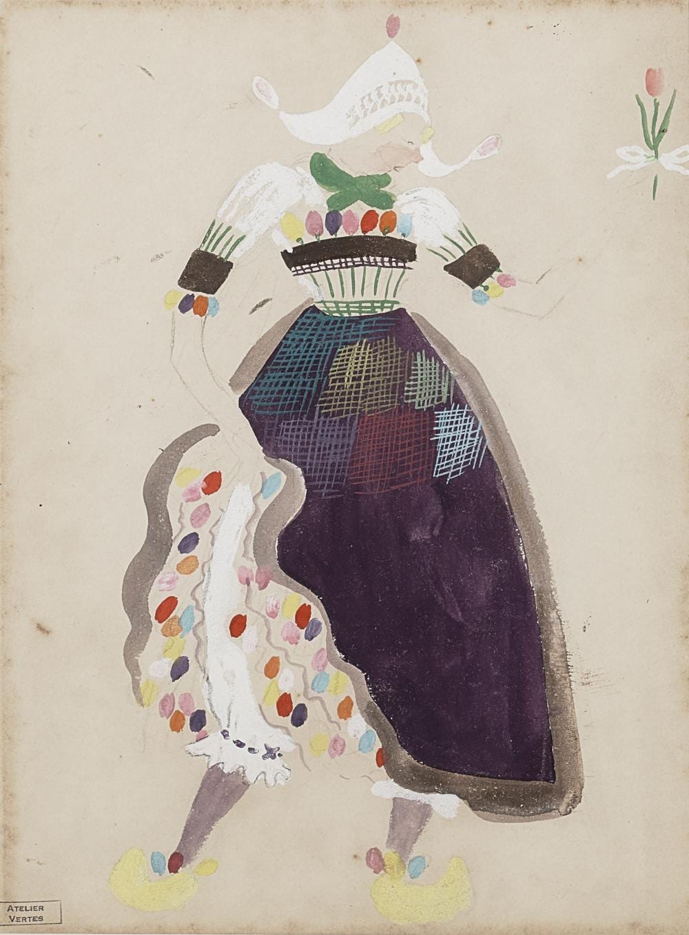 Marcel Vertès comparable auction result: marcel vert s 1895 1961 costume designs four works sizes to 12 x 8 1 2 in 30 5 x 21 6 cm