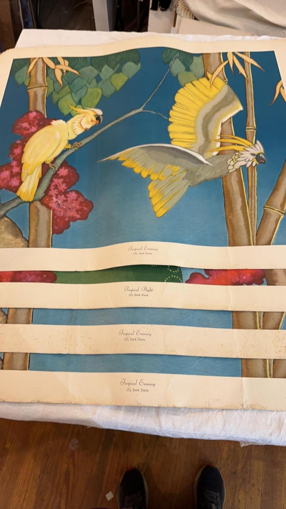 Stark Davis comparable auction result: stark davis lithographs