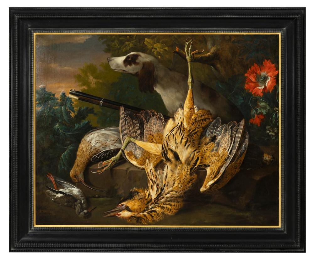 Charles (1851) Collins comparable auction result: charles collins c 1694 1704 1744 a still life with dead game bittern