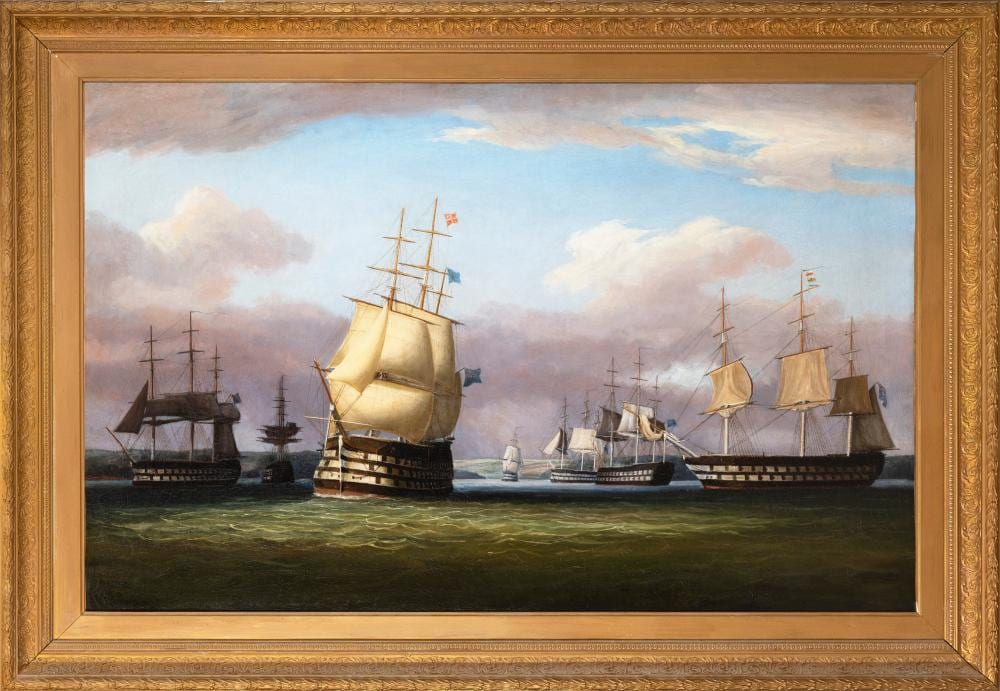 George Mounsey Wheatley Atkinson comparable auction result: george mounsey wheatley atkinson 1806 1884 the fleet getting away from c