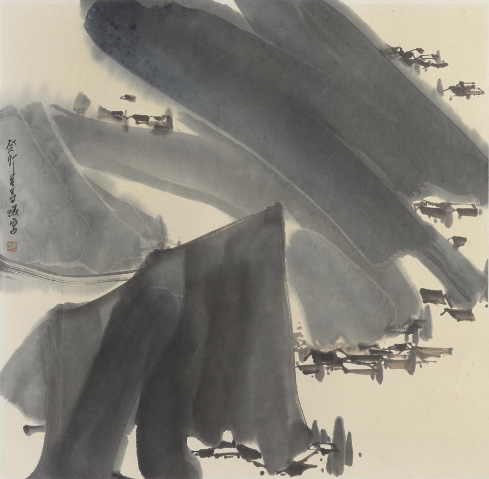 Shou-Kwan Lui comparable auction result: lui shou kwan l shoukun 1919 1975 landscape