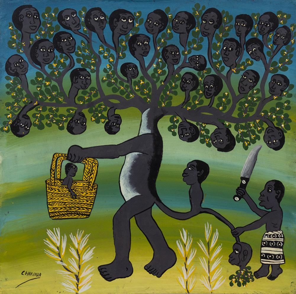 Mohamed Charinda comparable auction result: mohamed charinda tanzanian 1947 2021 untitled 2000