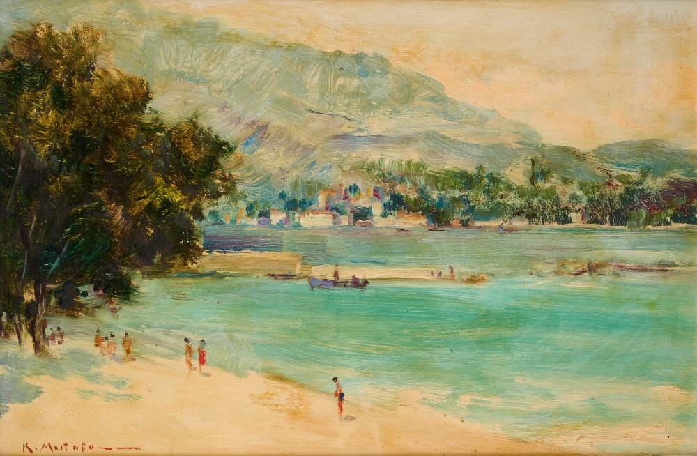 kamel moustafa egyptian 1917 1982 · Olympia Auctions · 2024-10-30 Kamel Moustafa comparable auction result: kamel moustafa egyptian 1917 1982