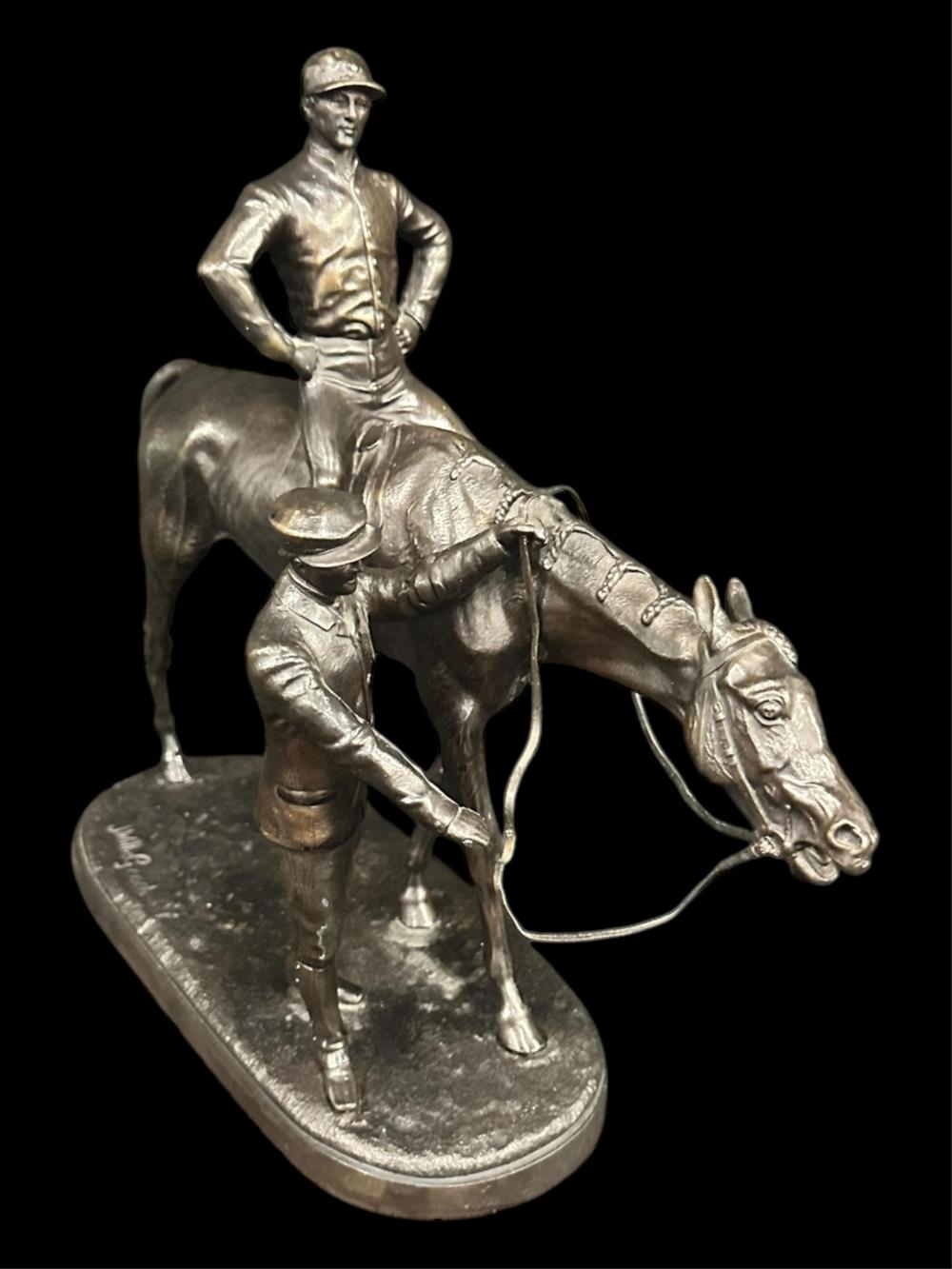 jockey groom after by john willis good · Caswell Prewitt Realty, INC · 2024-11-10 John Willis Good comparable auction result: jockey groom after by john willis good