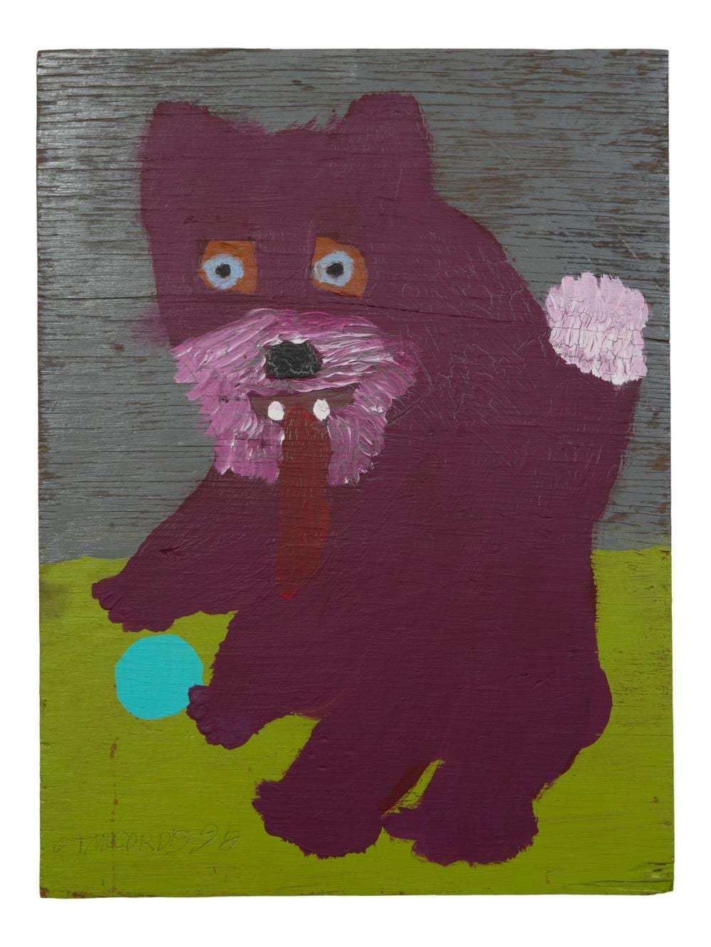 jake mccord american georgia 1945 2009 purple dog with ball 1998 h 20 in w 15 in · Crescent City Auction Gallery · 2024-11-08 Jake McCord comparable auction result: jake mccord american georgia 1945 2009 purple dog with ball 1998 h 20 in w 15 in