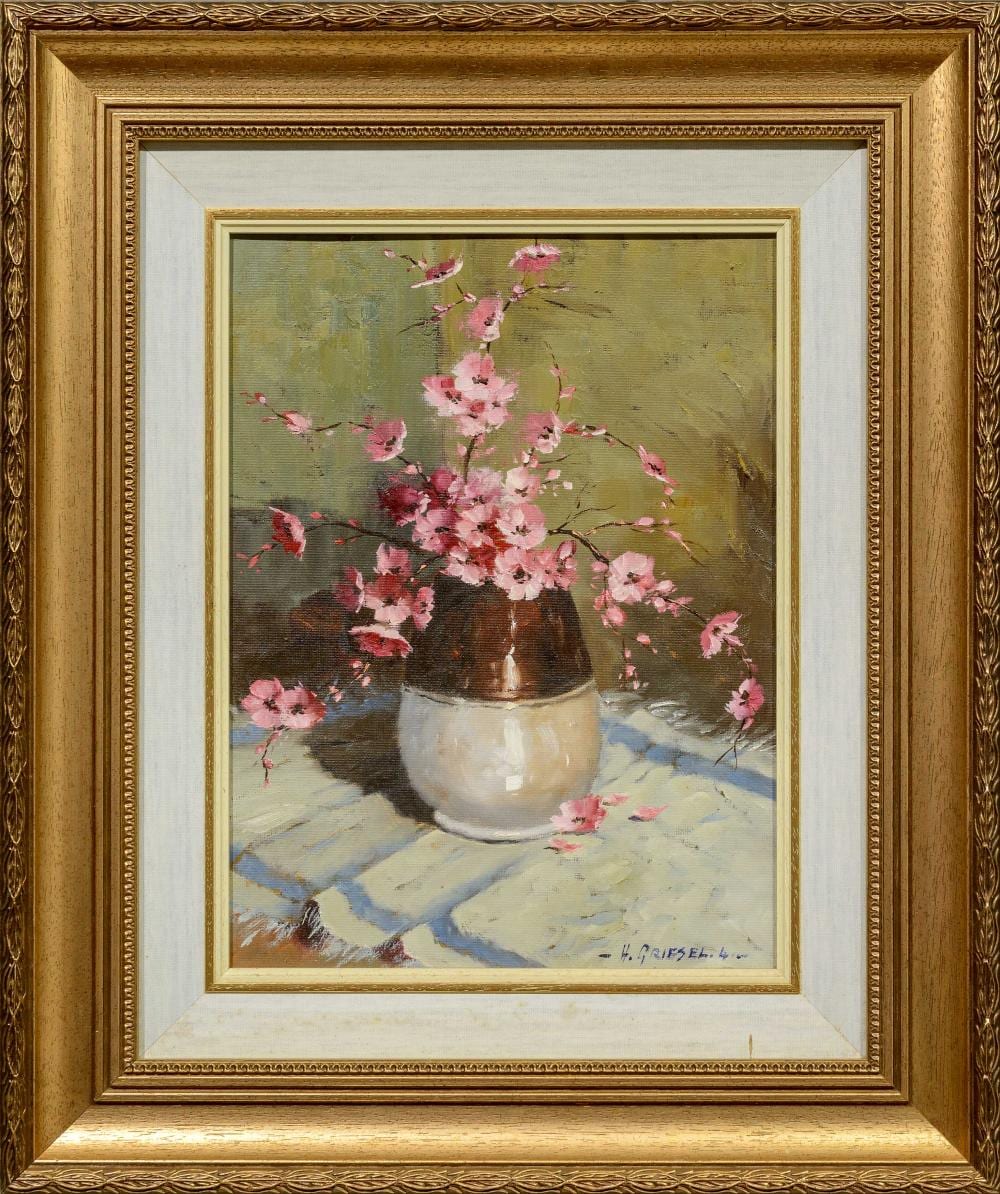 hennie griesel sa 1931 2015 oil still life daisies signed 40 x 30 · 5th Avenue Auctioneers · 2024-10-27 Hennie Griesel comparable auction result: hennie griesel sa 1931 2015 oil still life daisies signed 40 x 30