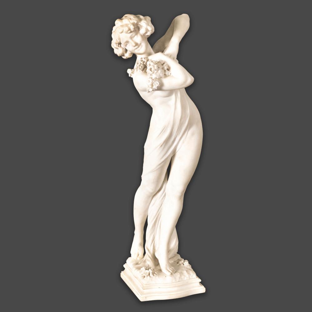 Gori Muñoz comparable auction result: gori affortunato nymphe mit blumen