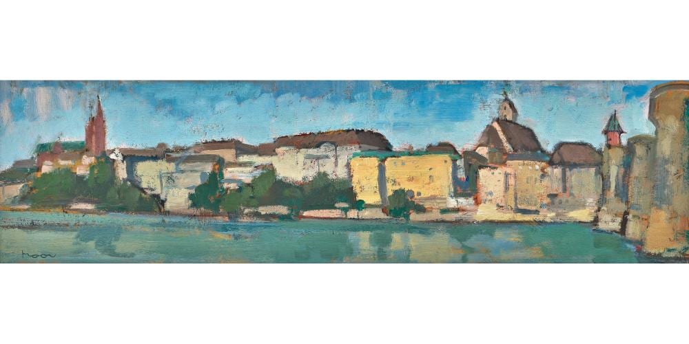 moor karl blick auf basel am rhein · Dobiaschofsky Auktionen AG · 2024-11-09 Dmitrij Stachievic Moor comparable auction result: moor karl blick auf basel am rhein