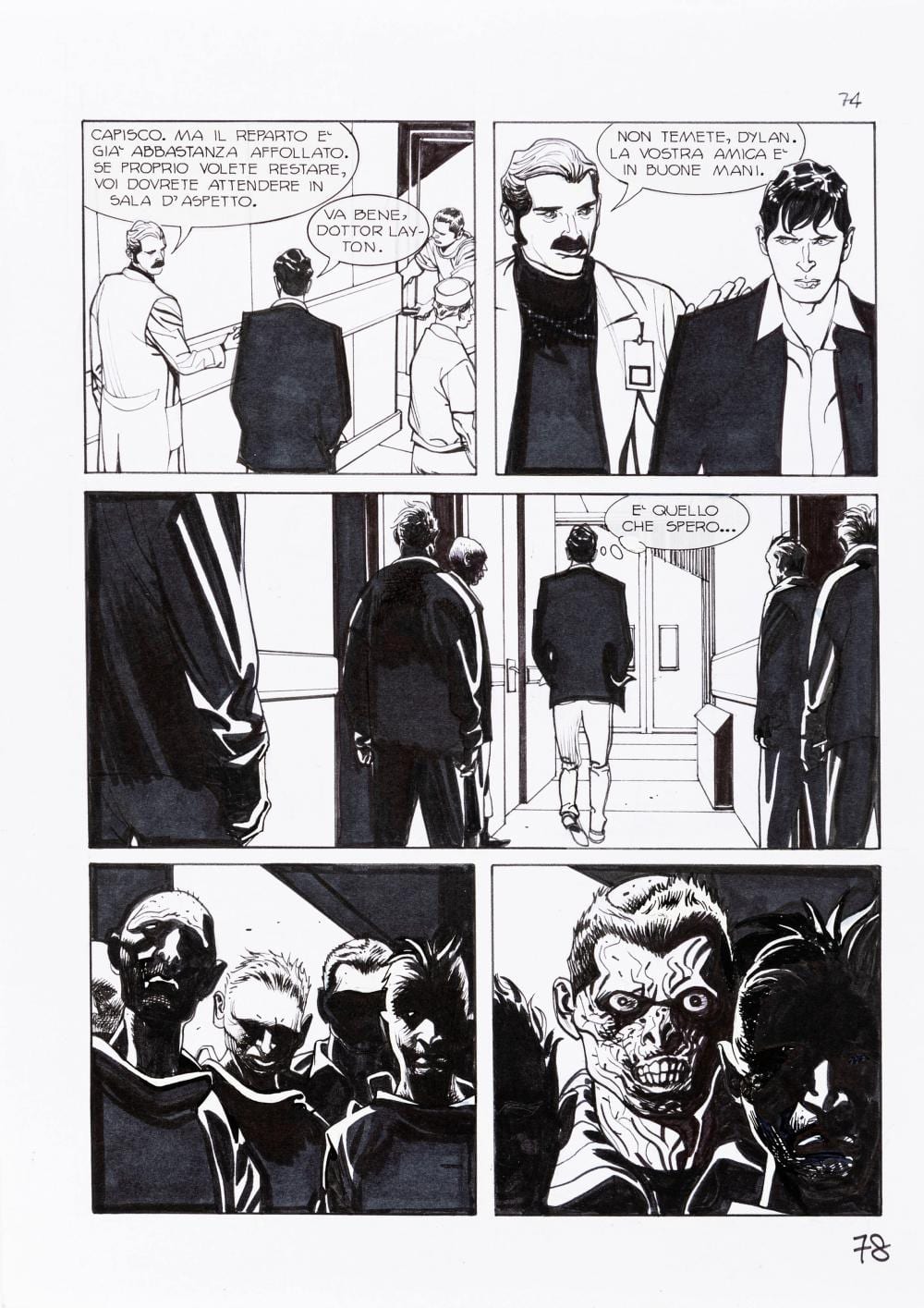 Nicola Mari comparable auction result: nicola mari dylan dog nel segno del dolore 2010