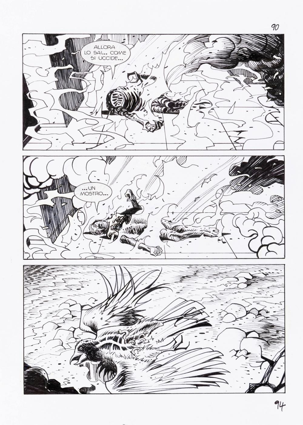 Nicola Mari comparable auction result: nicola mari dylan dog nel segno del dolore 2010