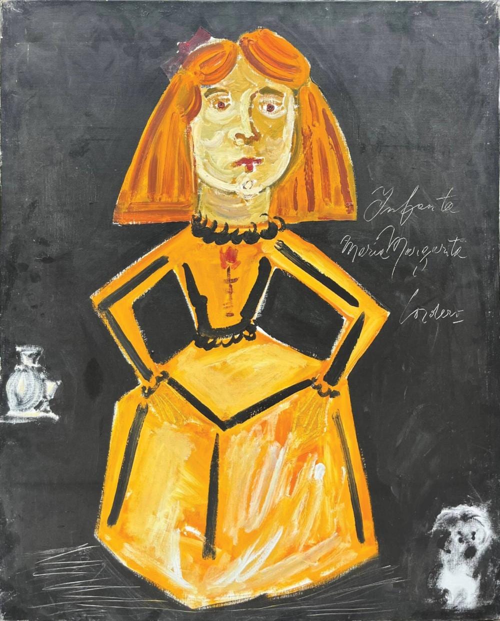 Horacio Cordero comparable auction result: horacio cordero 1945 2014 l infante marie margerita d apr s v lazquez 2009