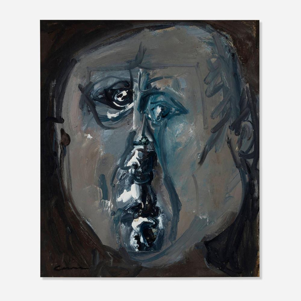 Nicolas Carone comparable auction result: nicolas carone head