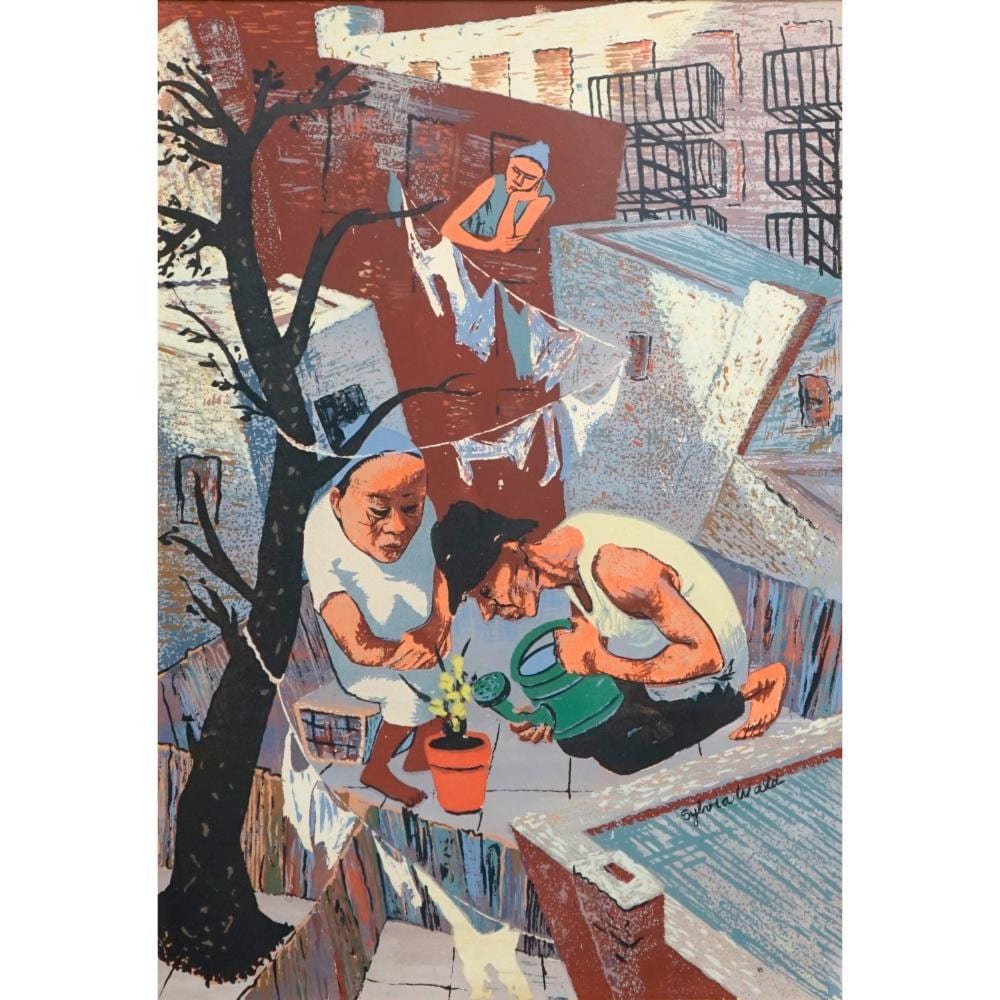 sylvia wald american 1915 2011 · Clarke Auction Gallery · 2024-11-03 Sylvia Wald comparable auction result: sylvia wald american 1915 2011