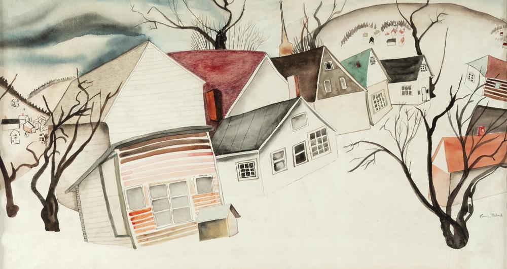Louis Leon Ribak comparable auction result: louis leon ribak untitled 1966