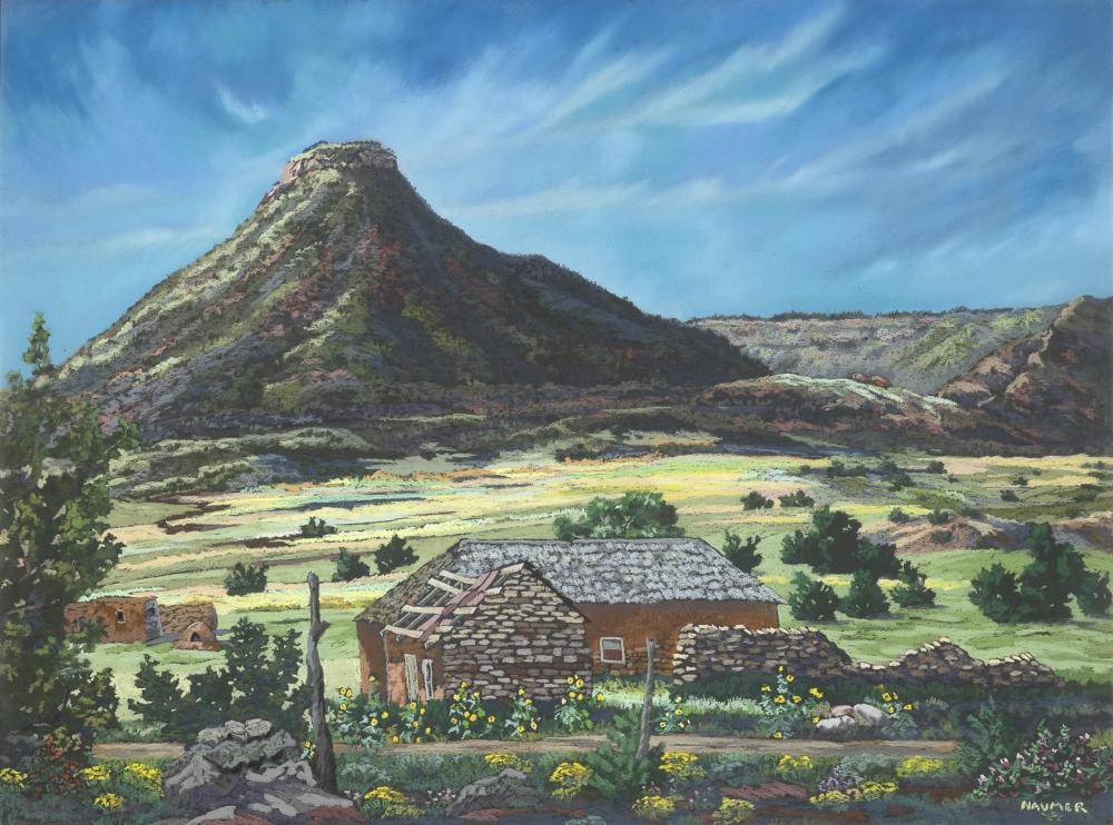 helmuth naumer starvation peak new mexico 1965 · Santa Fe Art Auction · 2024-11-08 Helmuth Naumer comparable auction result: helmuth naumer starvation peak new mexico 1965