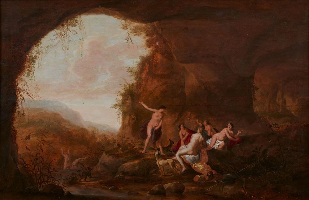 Abraham van Cuylenborch comparable auction result: abraham van cuylenborch diana and actaeon