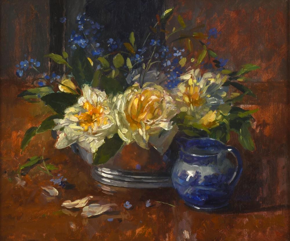 Pamela Kay comparable auction result: pamela kay british b 1939 alberic barbiere rose