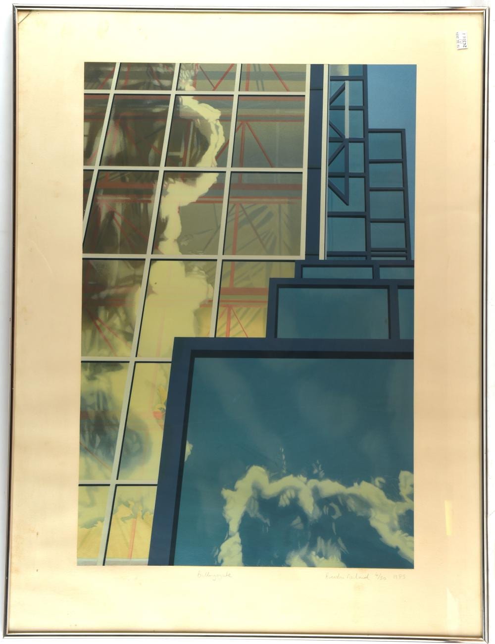 brendan neiland british b 1941 reflection ref · Ewbank's · 2024-10-24 Brendan Neiland comparable auction result: brendan neiland british b 1941 reflection ref