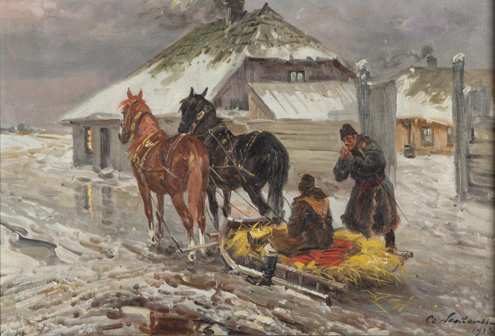 Czeslaw Wasilewski comparable auction result: czeslaw wasilewski polish 1875 1947