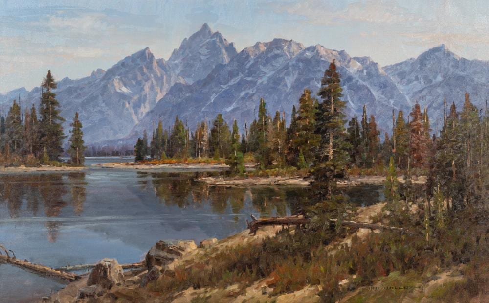 Jim Wilcox comparable auction result: jim wilcox american b 1941 heron s hideaway