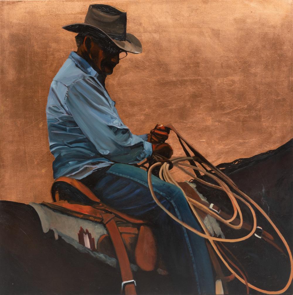 David DeVary comparable auction result: david devary american 1942 2020 last of a breed 1997