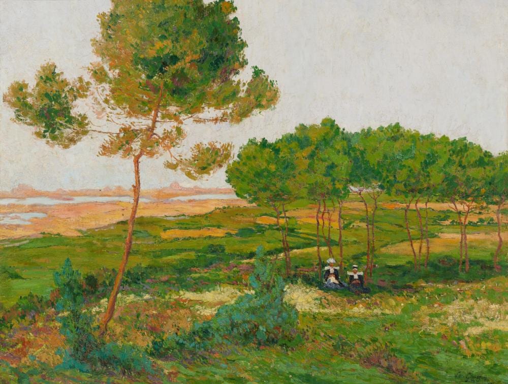 l o gausson landscape of the bretagne · Van Ham Kunstauktionen · 2024-11-14 Leo Gausson comparable auction result: l o gausson landscape of the bretagne
