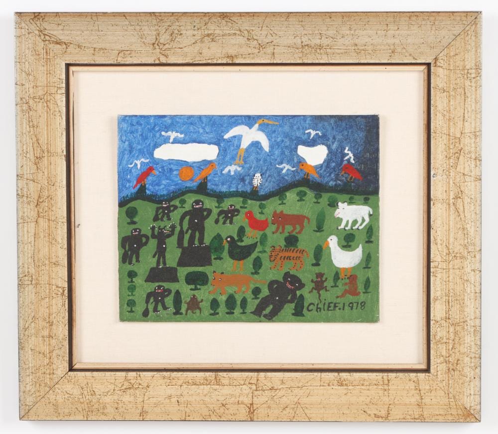 chief wiley 1887 1980 landscape 1978 · Material Culture · 2024-11-18 Philip LeRoy Willey comparable auction result: chief wiley 1887 1980 landscape 1978