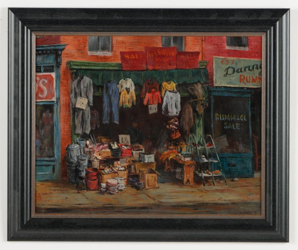 Jacob Glushakow comparable auction result: jacob glushakow 1914 2000 pop s baltimore surplus store