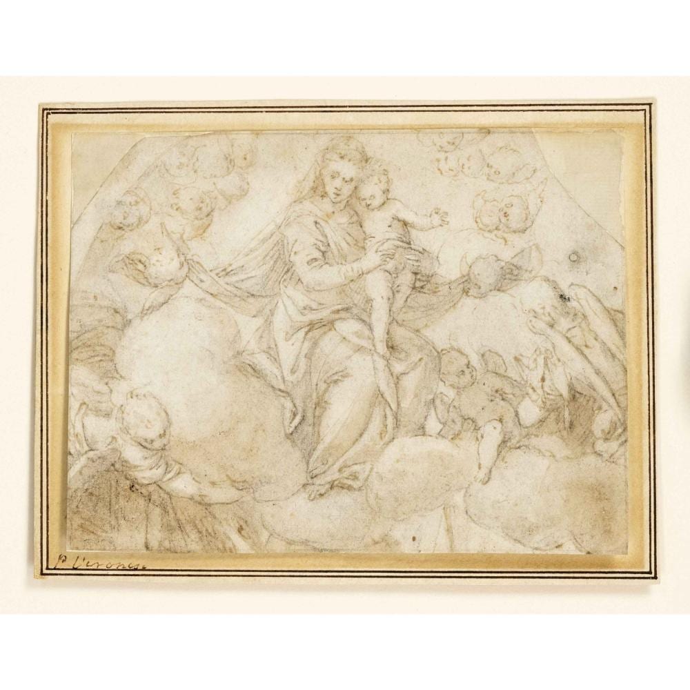 Carlo Caliari comparable auction result: carlo caliari 1570 1596 mary w