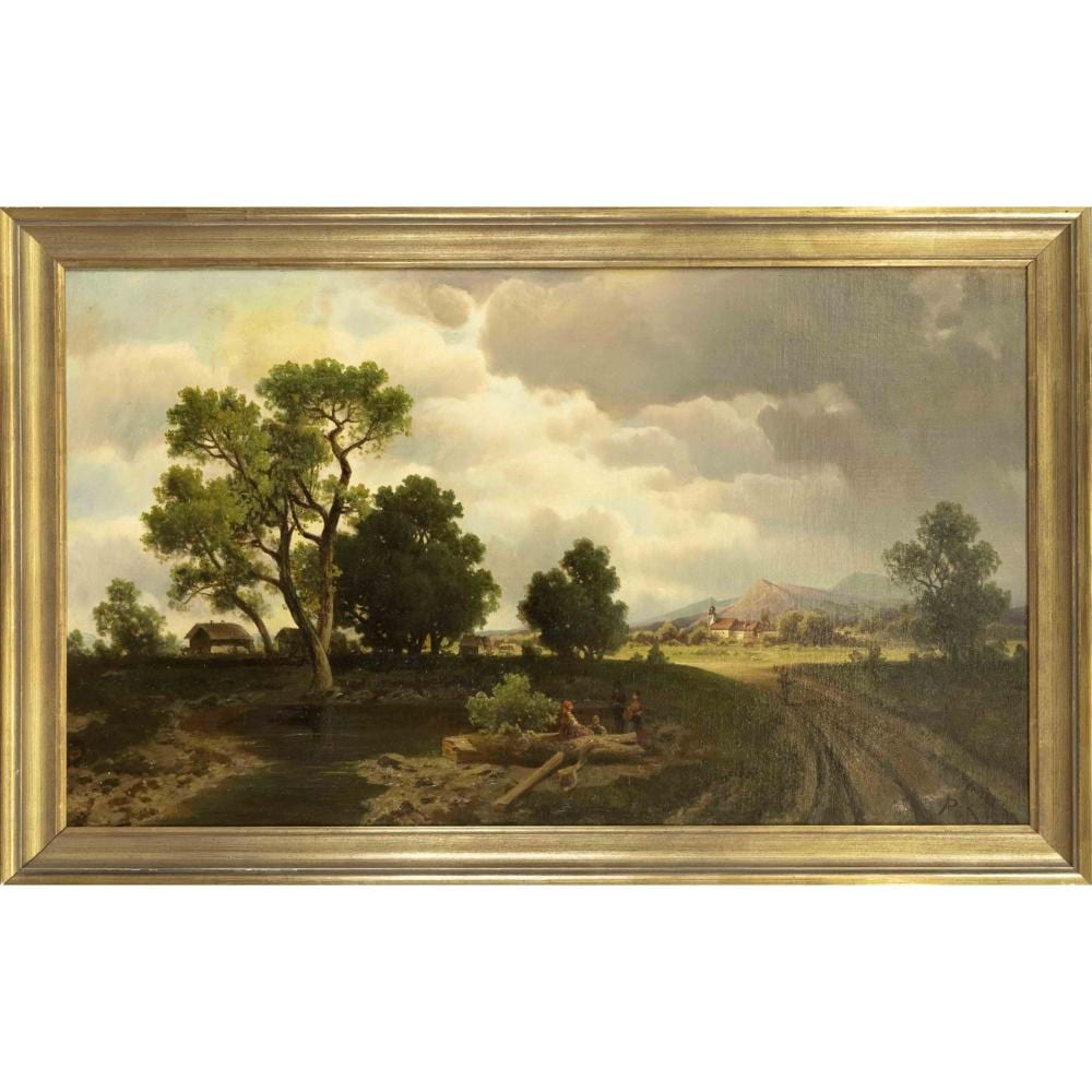 Anton Pick comparable auction result: anton pick 1840 ca 1905 alpine