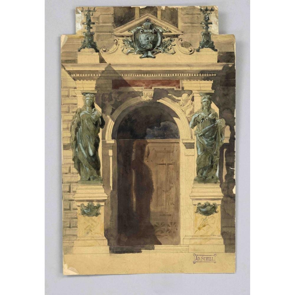 Adolf Schill comparable auction result: adolf schill 1848 1911 bundle