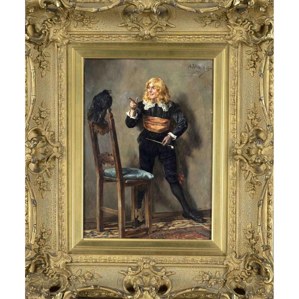 Albert (1854) Schröder comparable auction result: albert friedrich schr der 1854 1