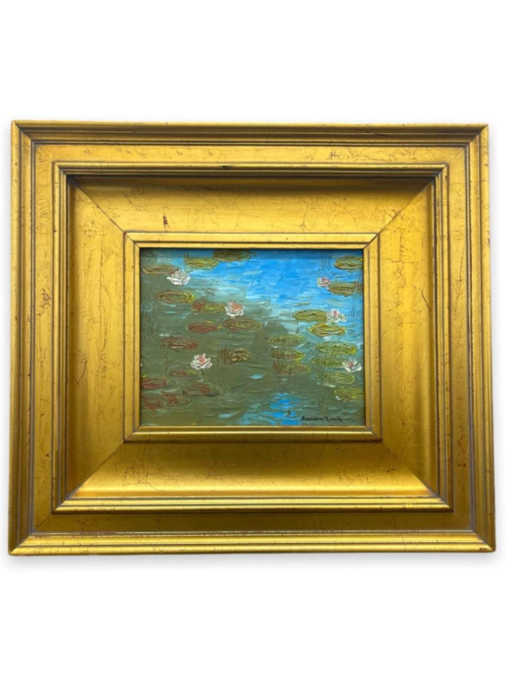 Alexander Renoir comparable auction result: alexander renoir lily pond 2005