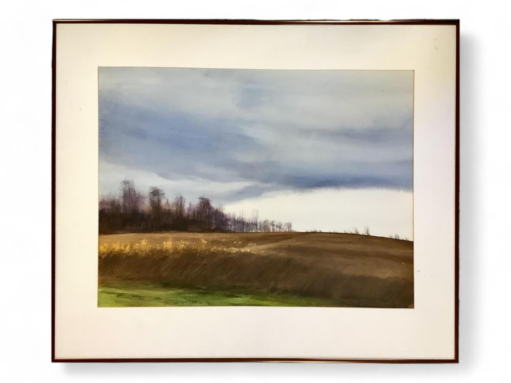 james devore american 1936 2012 november s voices watercolor painting measures 28 5 x 21 frame measures 37 25 x 30 25 · Apple Tree Auction Center · 2024-10-30 James Devore comparable auction result: james devore american 1936 2012 november s voices watercolor painting measures 28 5 x 21 frame measures 37 25 x 30 25