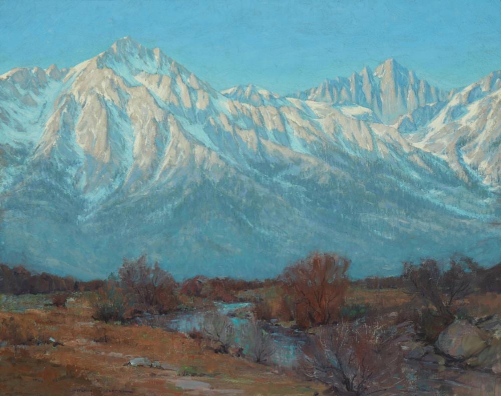 Leland S. Curtis comparable auction result: leland s curtis 1897 1989 sierra sunrise